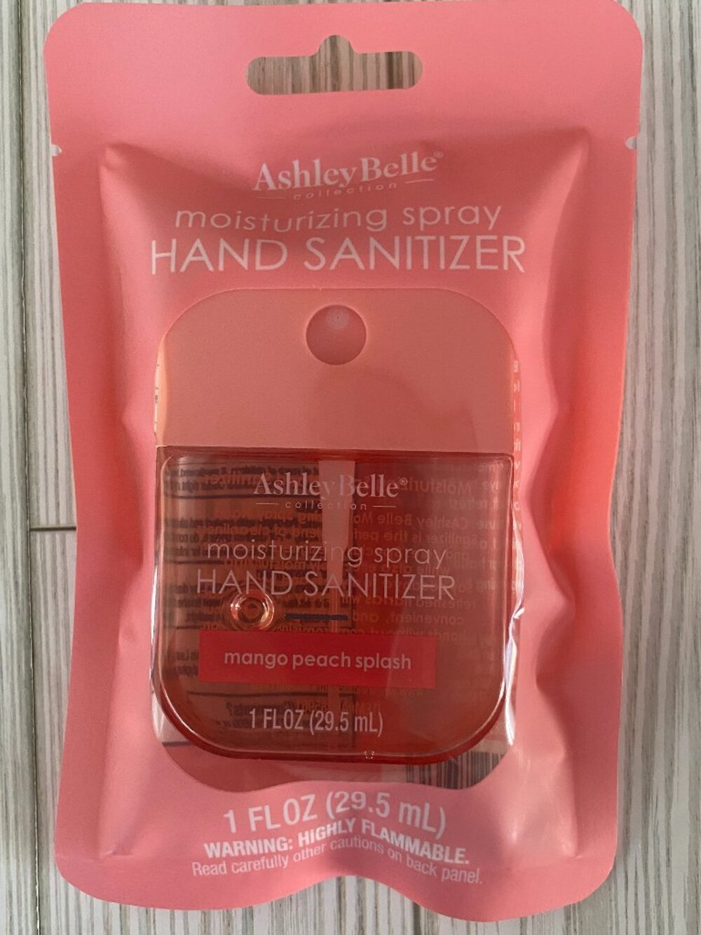 3/$10 Ashley Belle  MANGO PEACH SPLASH Hand Sani Spr@y